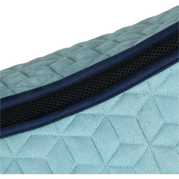 2026 WeatherBeeta Suede Elite Air-Tec Dressage Saddle Pad 1030346001 - Aqua